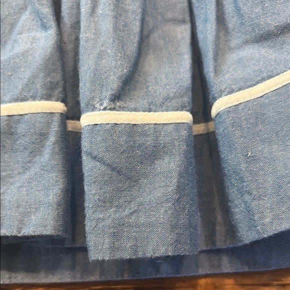 Ulla Johnson Ester Ruffled Cotton-Chambray Blouson
Sleeve Blouse Blue size 0 - Picture 9 of 9